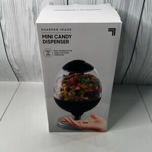 NEW Sharper Image Mini Automatic Touch-Activated Candy Machine & Snack Dispenser